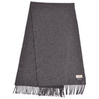Hermes Scarf Shawl Fringe Cashmere — view 2