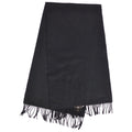 Hermes Scarf Shawl Fringe Cashmere