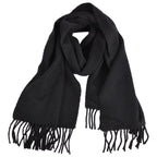 Hermes Scarf Shawl Fringe Cashmere — view 3