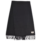 Hermes Scarf Shawl Fringe Cashmere — view 2
