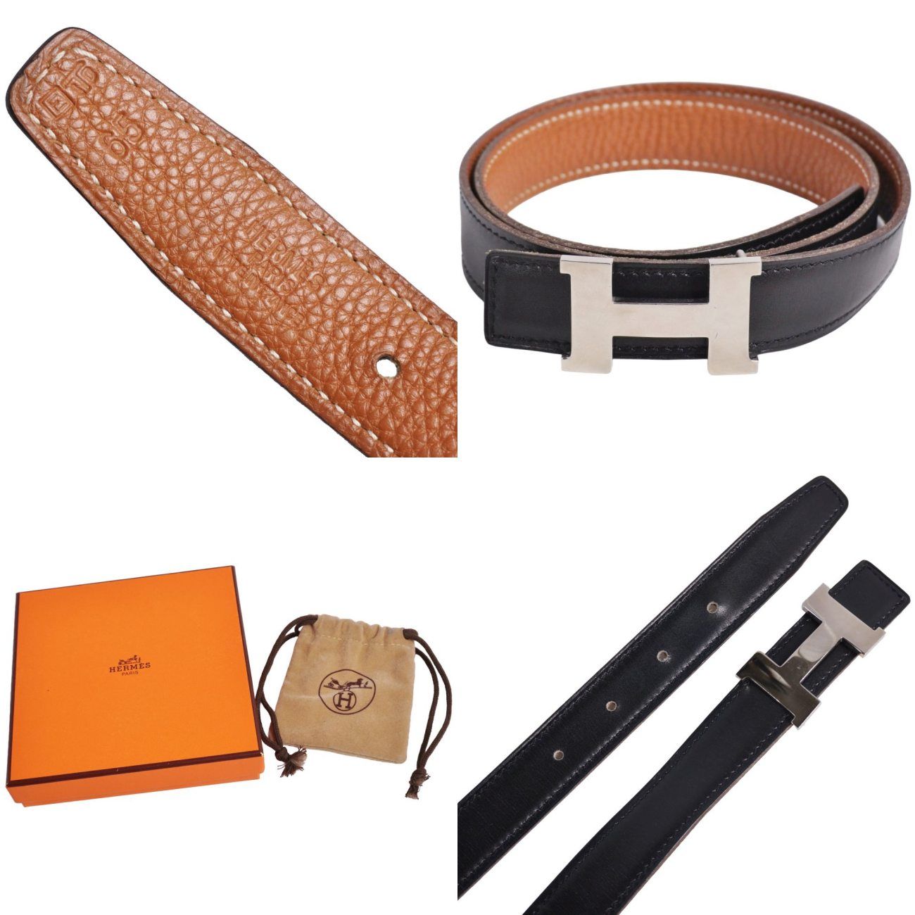 Hermes Belt Leather Reversible — view 6