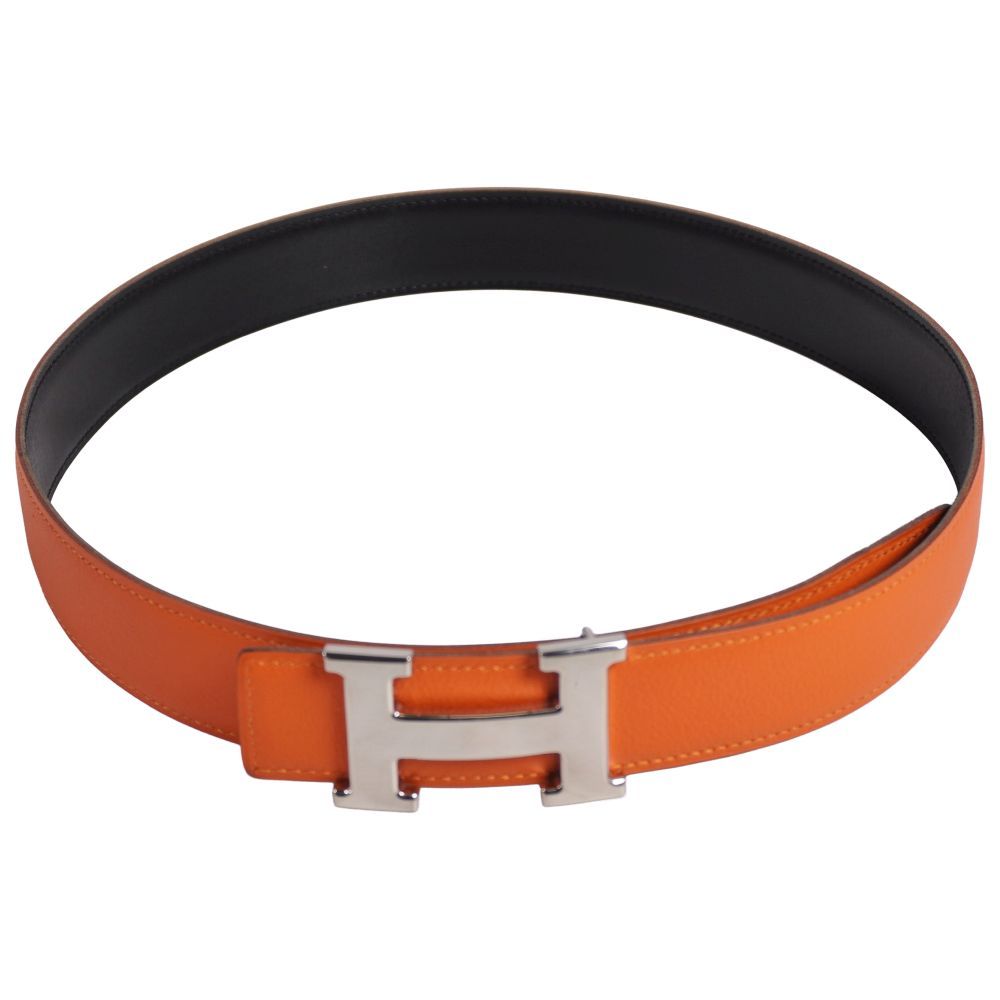 Hermes Belt Leather Logo Consta — view 3