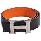 Hermes Belt Leather Logo Consta