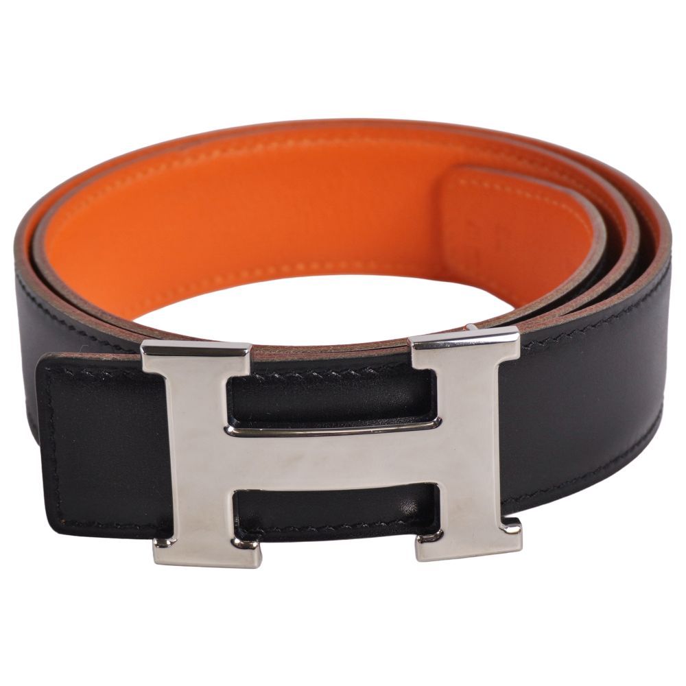 Hermes Belt Leather Logo Consta