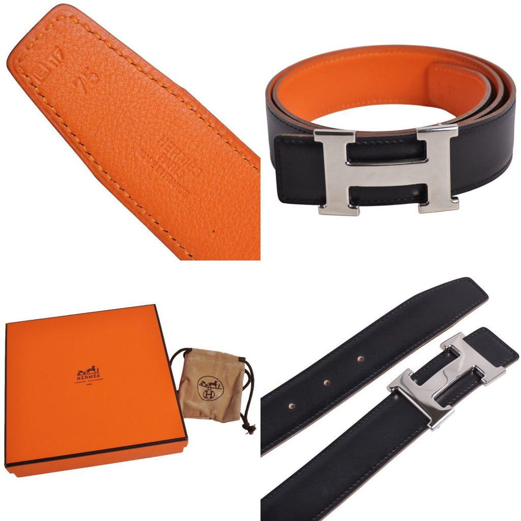 Hermes Belt Leather Logo Consta — view 6