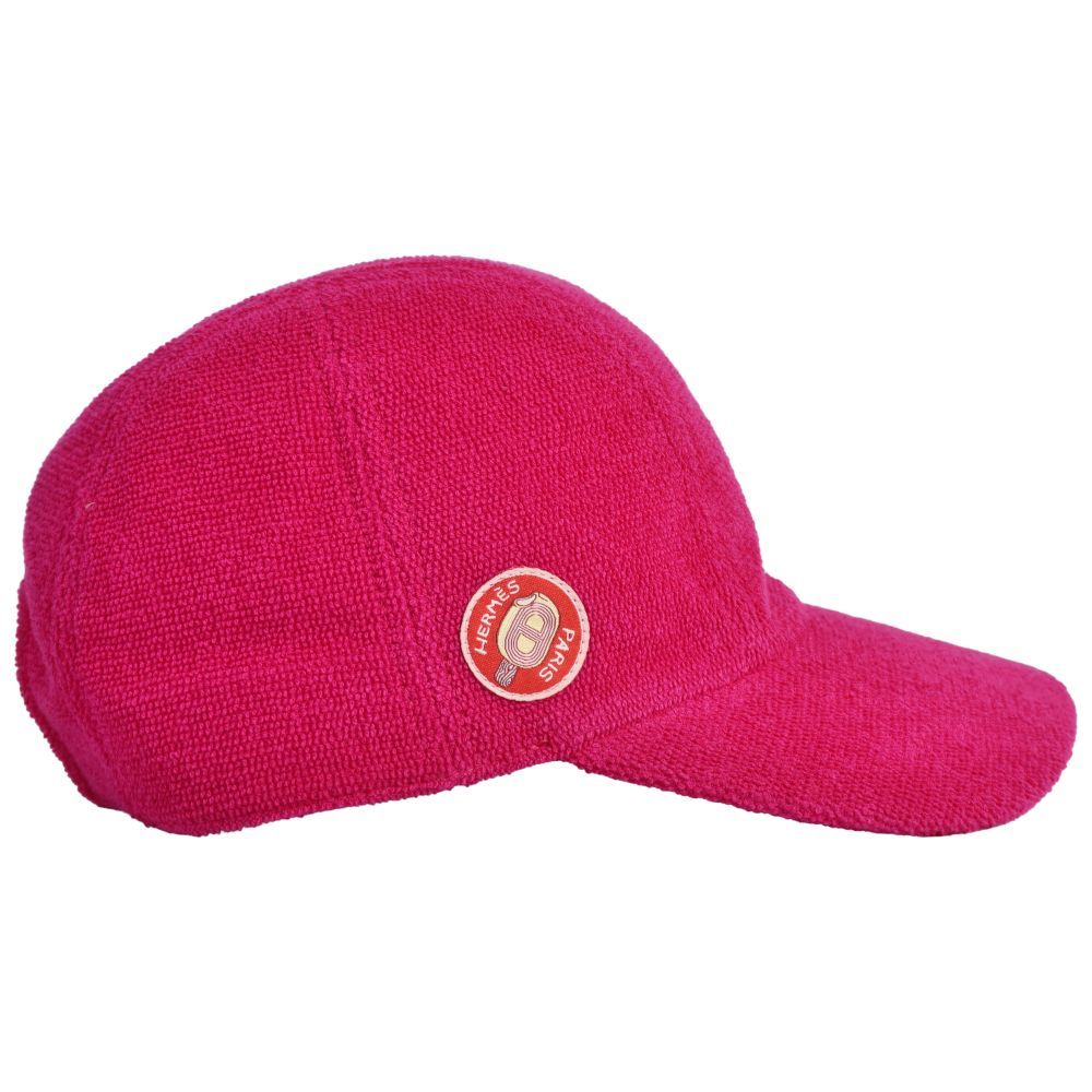 Hermes Hat Davis Cap Pile Cotton les — view 3