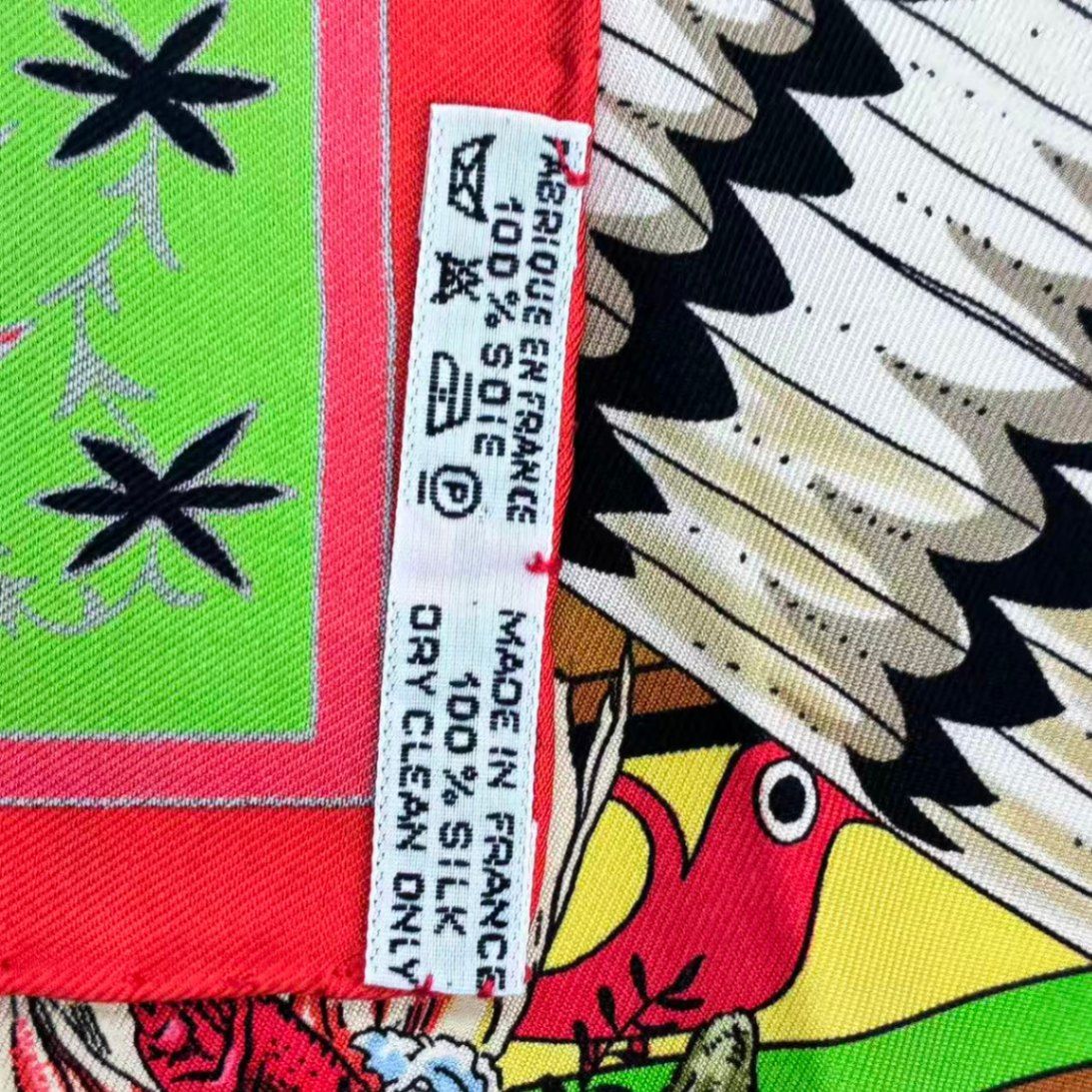 Hermes Scarf Silk Kachinas