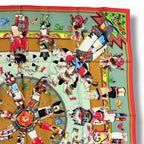 Hermes Scarf Silk Kachinas
