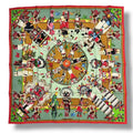 Hermes Scarf Silk Kachinas