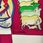 Hermes Scarf Silk Fantaisies Indiennes Dazzling India Multicolor — view 5