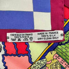 Hermes Scarf Silk Fantaisies Indiennes Dazzling India Multicolor — view 9