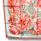 Hermes Scarf Silk les Pivoines Pink — view 3