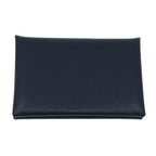 Hermes Calvi Coin Case Card Black Silver — view 2