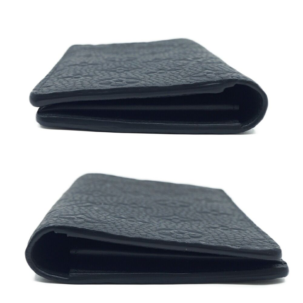 Louis Vuitton Portefeuille Plaza Wallet Silver Black Leather — view 4