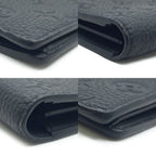 Louis Vuitton Portefeuille Plaza Wallet Silver Black Leather — view 5