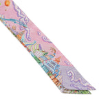 Hermes Scarf Twilly of Light City Silk — view 4