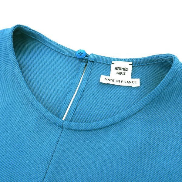 Hermes Blouse Blue — view 5