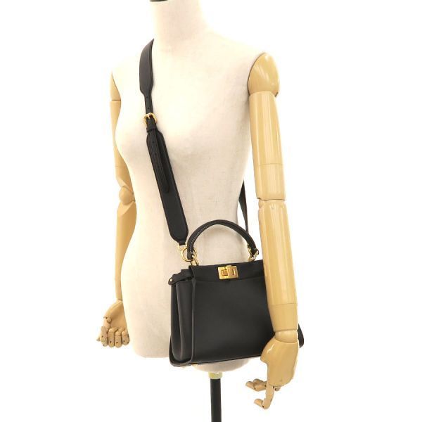 Fendi Peekaboo Mini Handbag — view 9