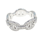 Hermes Chaine D'ancre Diamond Ring — view 4