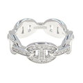 Hermes Chaine D'ancre Diamond Ring