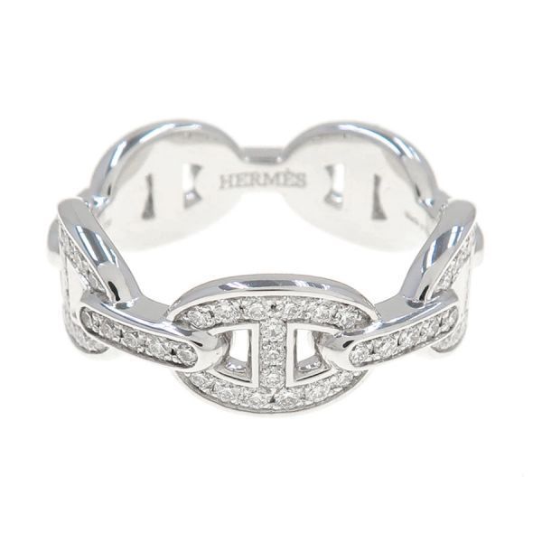 Hermes Chaine D'ancre Diamond Ring