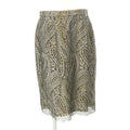 Chanel Skirt Brown 42