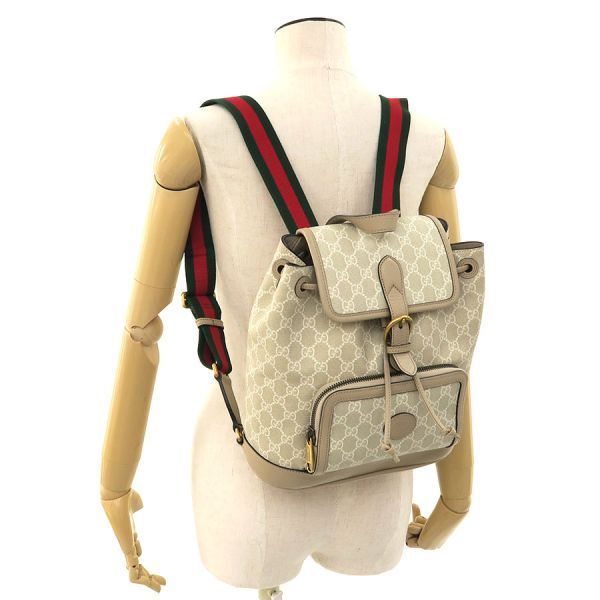 Gucci Interlocking Backpack Beige — view 9