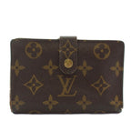 Louis Vuitton Monogram Portefeuille Viennois Wallet Bifold Kiss Lock Leather