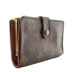 Louis Vuitton Monogram Portefeuille Viennois Wallet Bifold Kiss Lock Leather — view 5