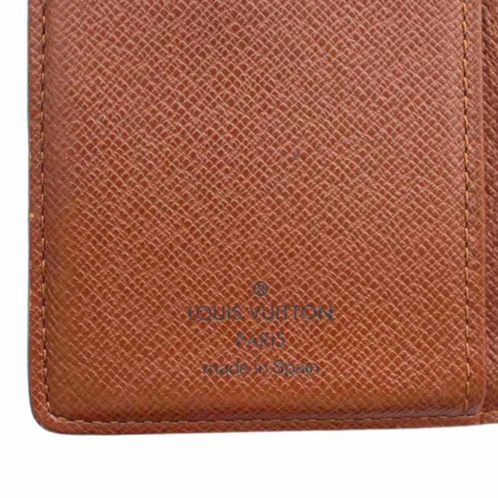 Louis Vuitton Monogram Portefeuille Viennois Wallet Bifold Kiss Lock Leather — view 4