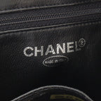 Chanel Caviar Leather Reprint Tote Bag Black