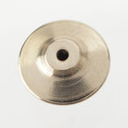 Chanel Resin Round CC Logo Chain Pin Brooch Black