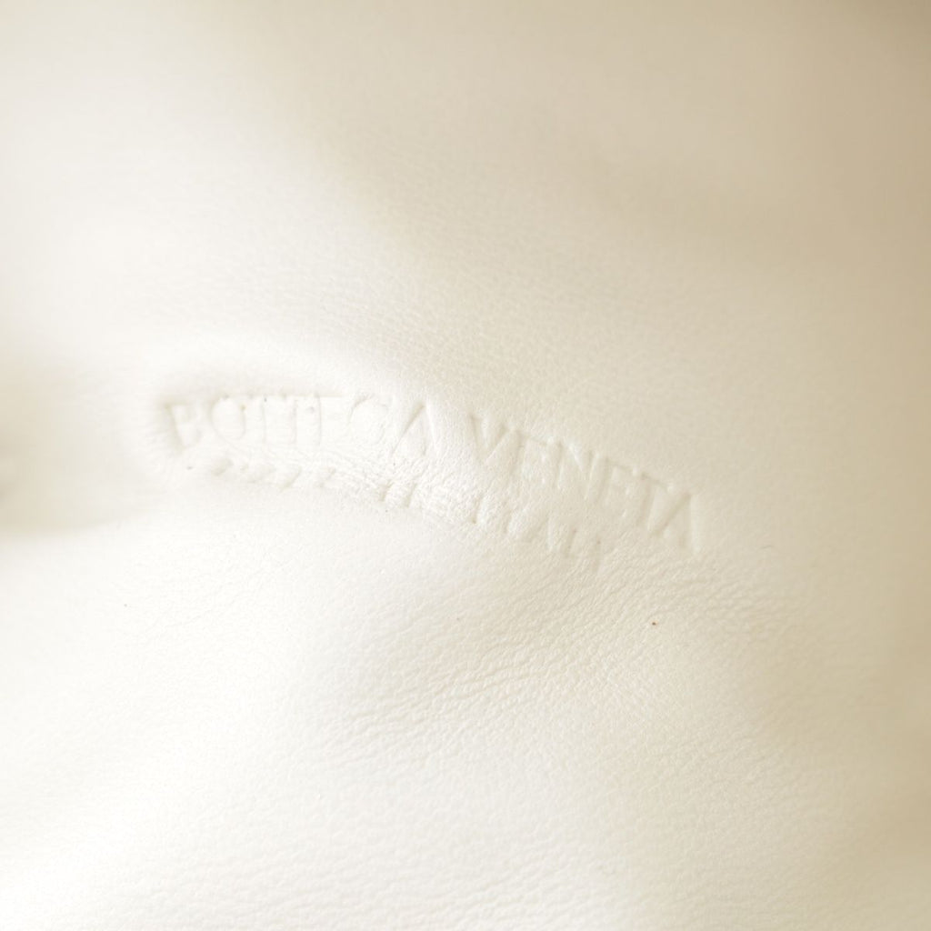 Bottega Veneta Padded Lock Tote Bag White