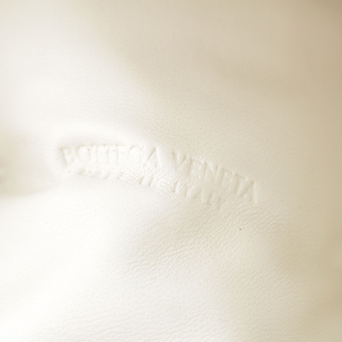 Bottega Veneta Padded Lock Tote Bag White