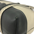 Bottega Veneta Tote Artic Cement Nappa Bicolor Corso White Black 2-Way Leather — view 6