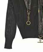 Hermes Knit Sweater Black — view 8