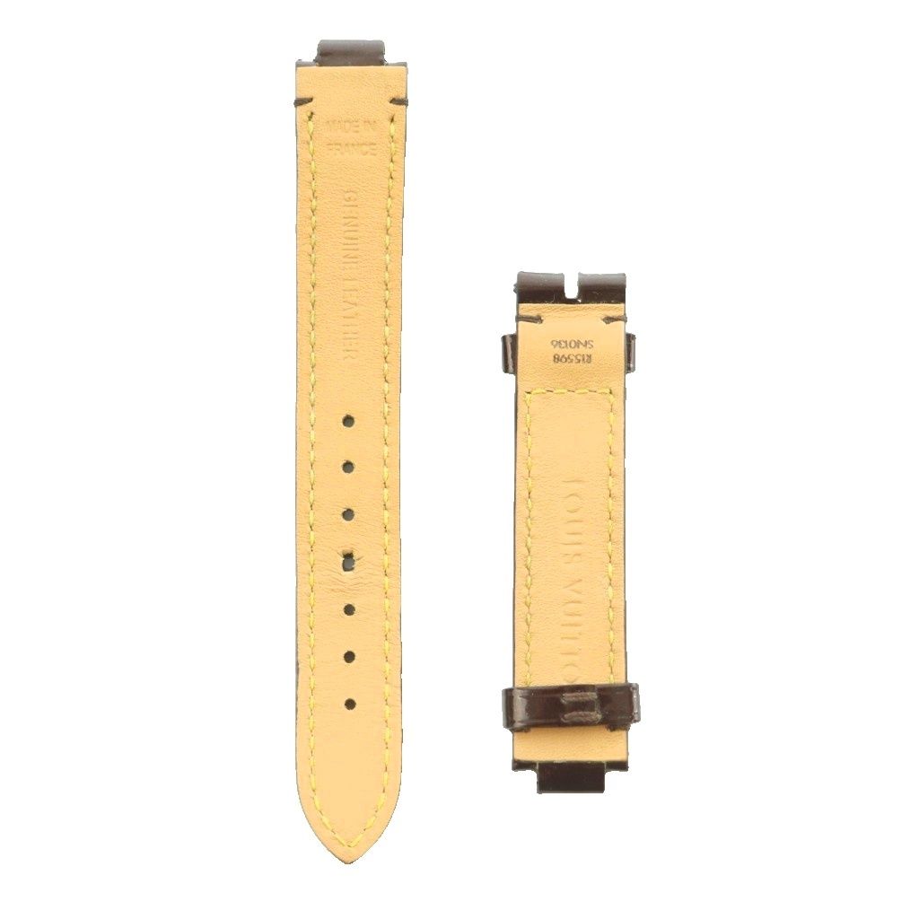 Louis Vuitton Monogram Vernis Tumble Replacement Belt Leather Brown SS — view 2