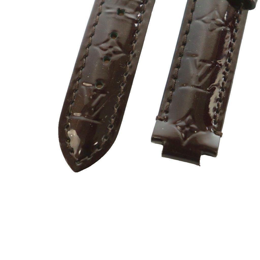 Louis Vuitton Monogram Vernis Tumble Replacement Belt Leather Brown SS — view 3