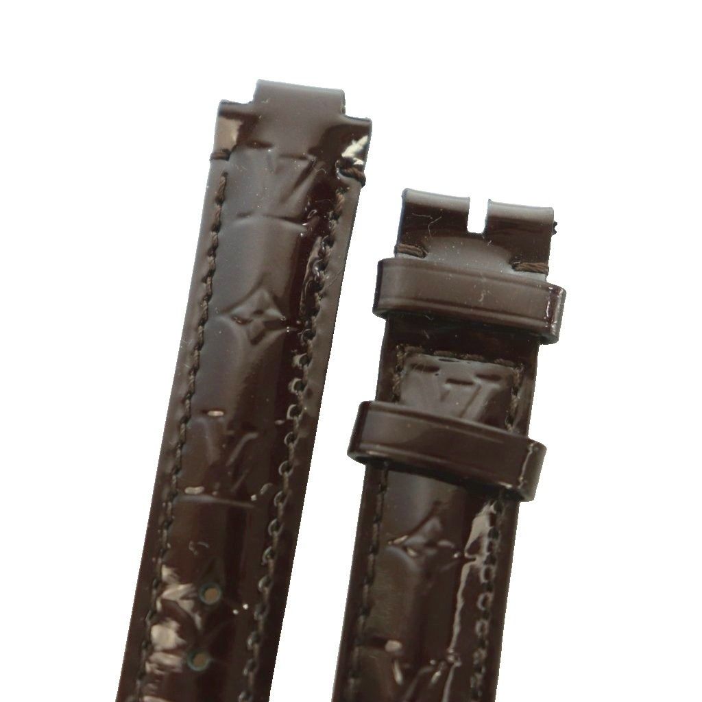 Louis Vuitton Monogram Vernis Tumble Replacement Belt Leather Brown SS — view 4