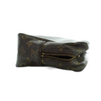 Louis Vuitton Monogram Trousse Toilet 28 Vintage Pouch Case Logo Brown MQ OH — view 3