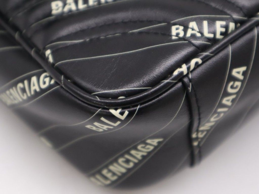 Gucci Shoulder Bag Hacker Project GG Marmont Black Leather Collaboration — view 7