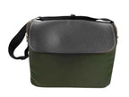 Louis Vuitton Shoulder Bag Taiga Ardoise Silver