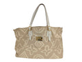 Louis Vuitton Tote Cruise Line Taisienne PM Sable Leather Canvas Gold