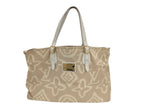 Louis Vuitton Tote Cruise Line Taisienne PM Sable Leather Canvas Gold