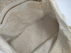 Louis Vuitton Tote Cruise Line Taisienne PM Sable Leather Canvas Gold — view 8