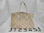 Louis Vuitton Tote Cruise Line Taisienne PM Sable Leather Canvas Gold — view 2