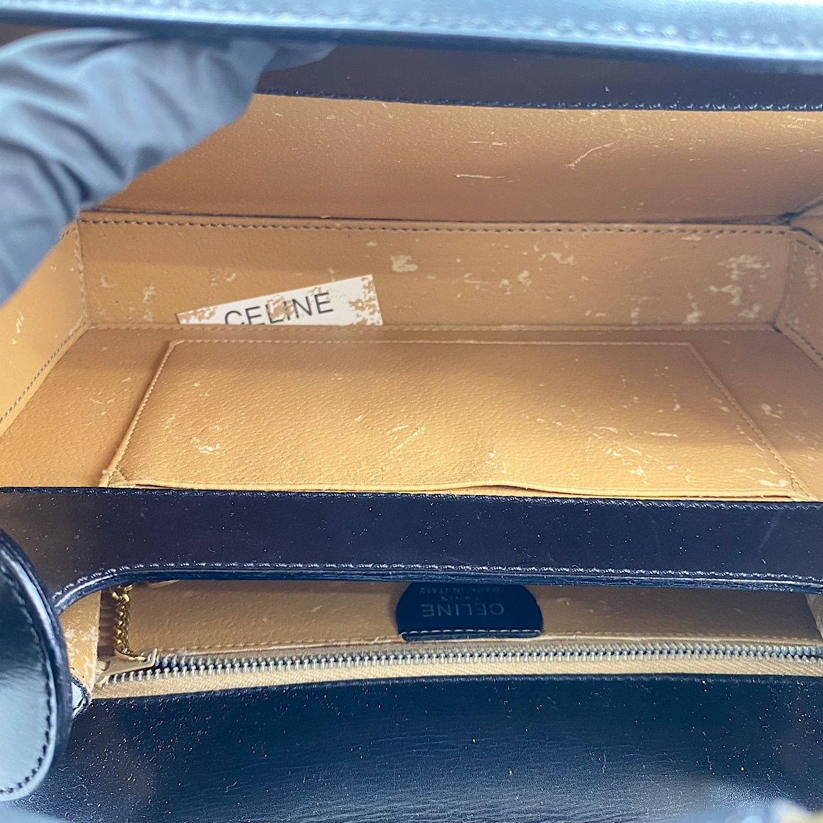 Celine Handbag Ganchini Black — view 9