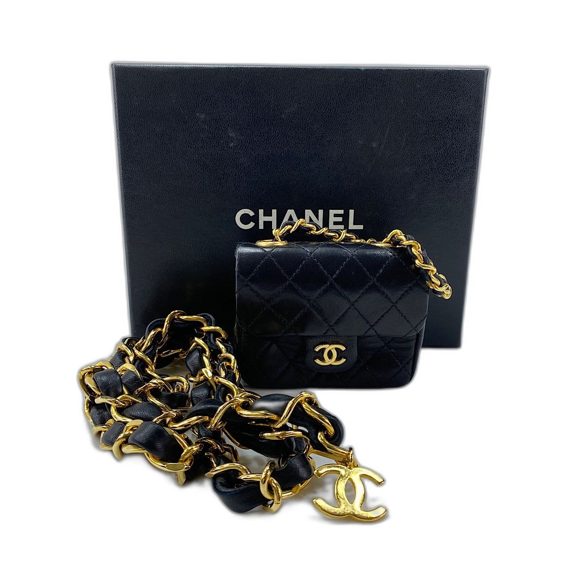 Chanel Pouch Mini Quilted