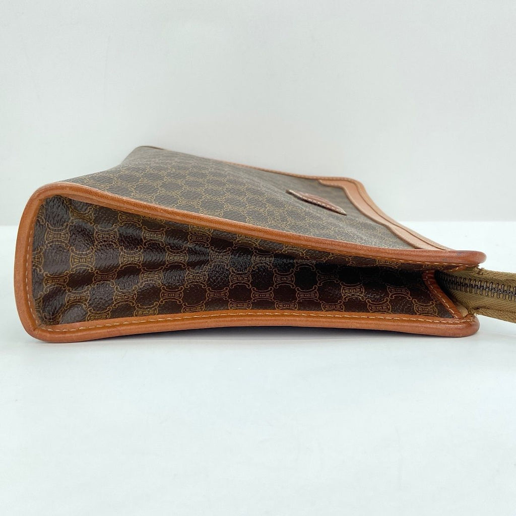 Celine Clutch Macadam Brown — view 4