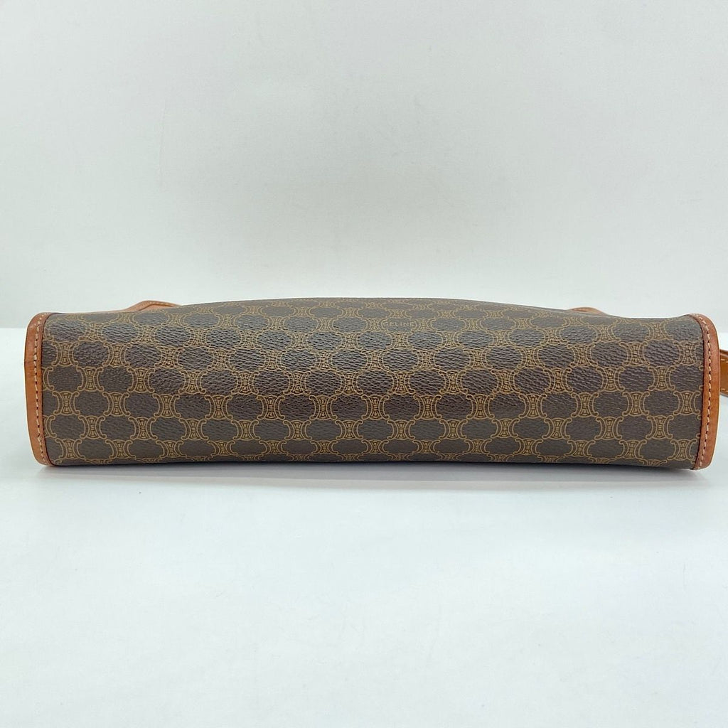 Celine Clutch Macadam Brown — view 5